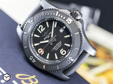 breitling superocean automatic 46 blacksteel review|breitling superocean 46 blacksteel.